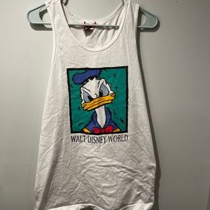 Disney design Donald Duck muscle tank